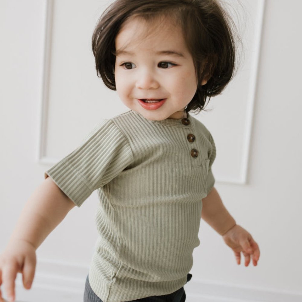 Jamie Kay Philippe Short Sleeve Top - Raindance × 1